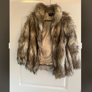 H&M Shaggy Faux Fur Coat